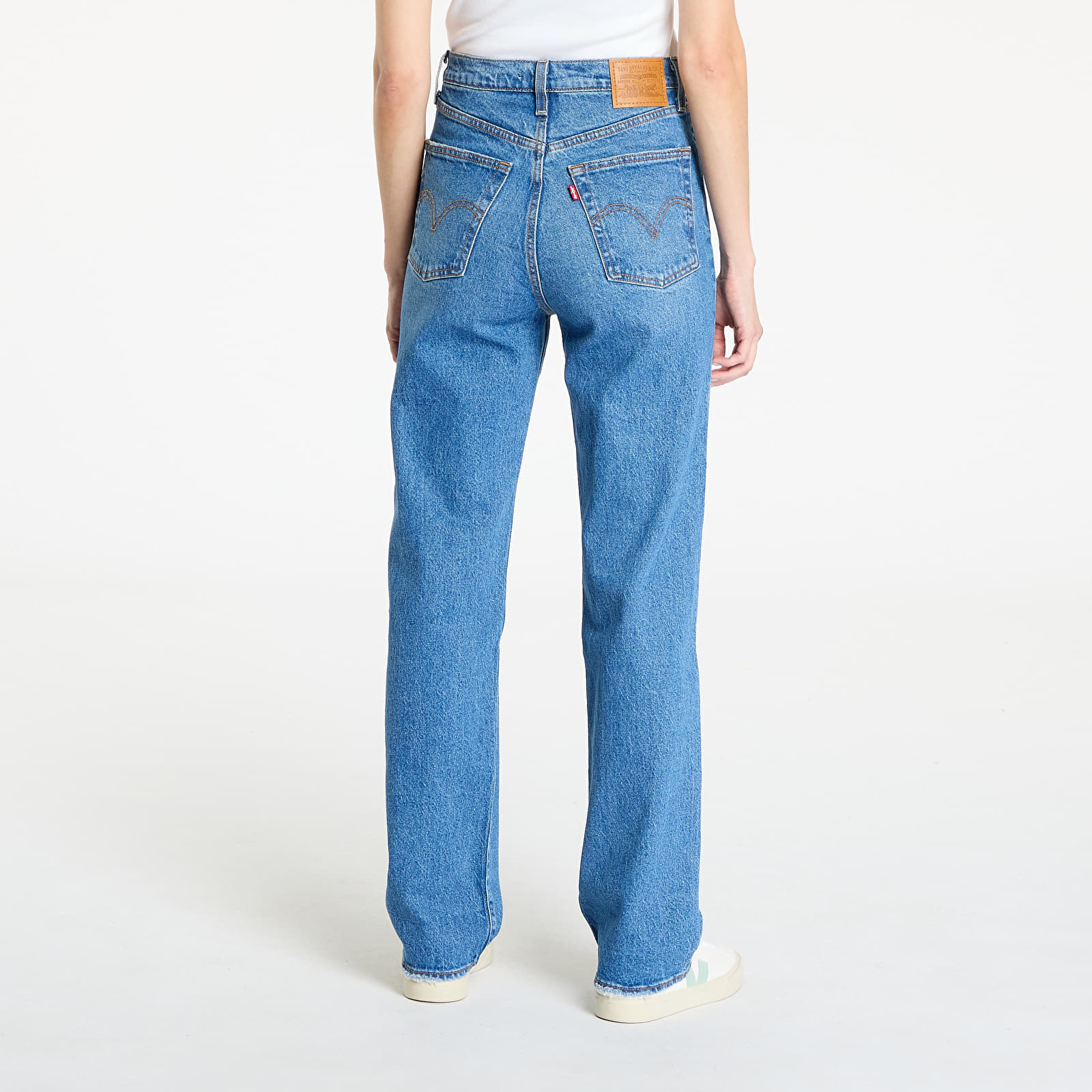 Jeans und Hosen Levi's® Ribcage Full Length Jeans Blue