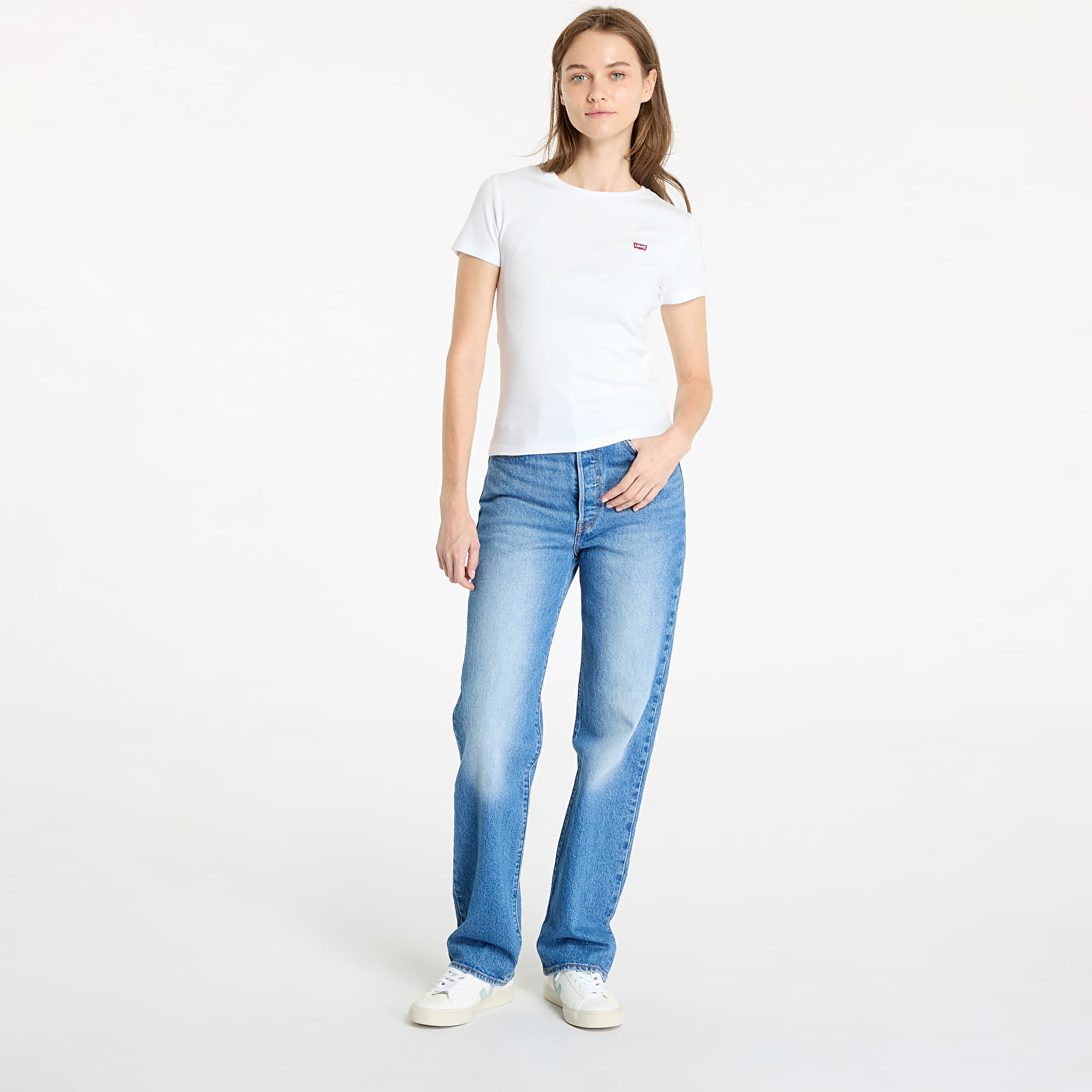 Jeans und Hosen Levi's® Ribcage Full Length Jeans Blue