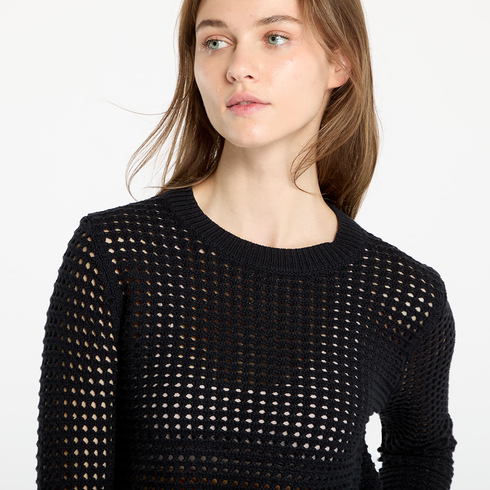 Oberteile Levi's® Superbloom Crochet Long Sleeve Top Black