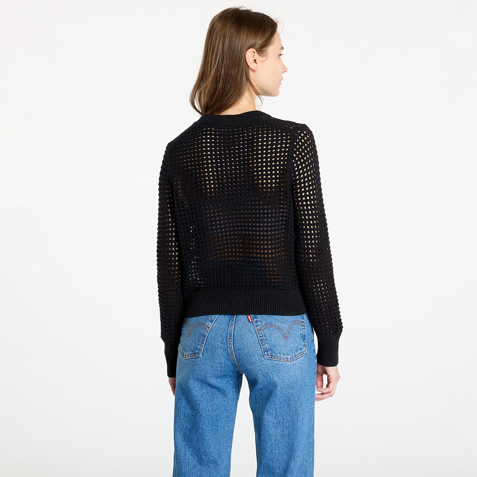 Oberteile Levi's® Superbloom Crochet Long Sleeve Top Black
