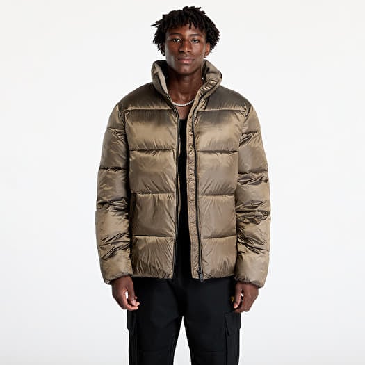 Calvin Klein Jeans Two Tone Puffer Jacket Brindle/ Black