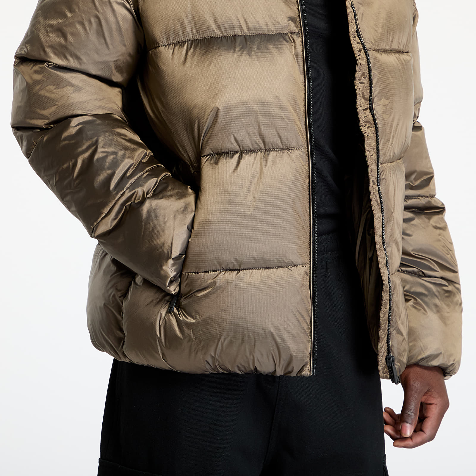 Мъжки якета Calvin Klein Jeans Two Tone Puffer Jacket Brindle/ Black