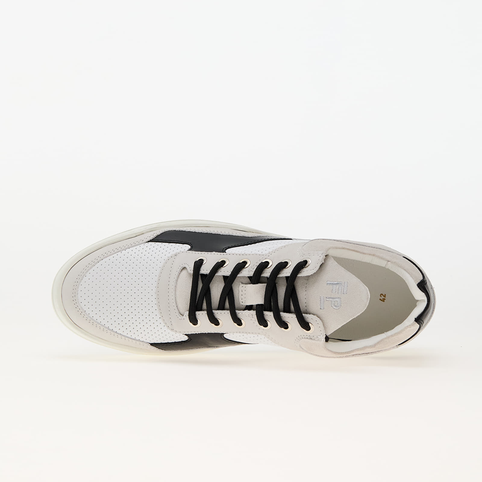 Men's sneakers and shoes Filling Pieces Low Top Ghost Paneled White/ Black