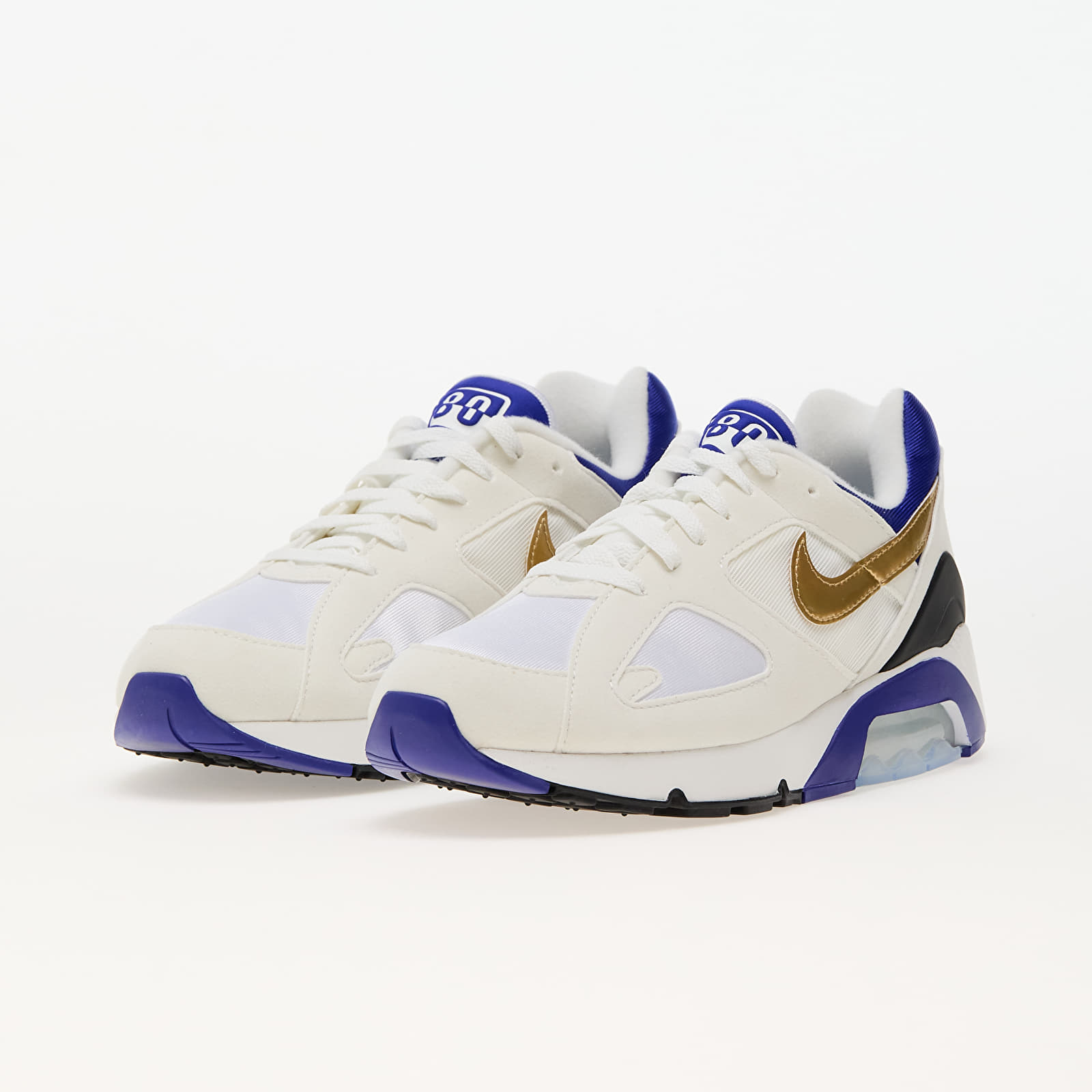 Baskets et chaussures pour hommes Nike Air 180 Summit White/ Metallic Gold-Concord-Black