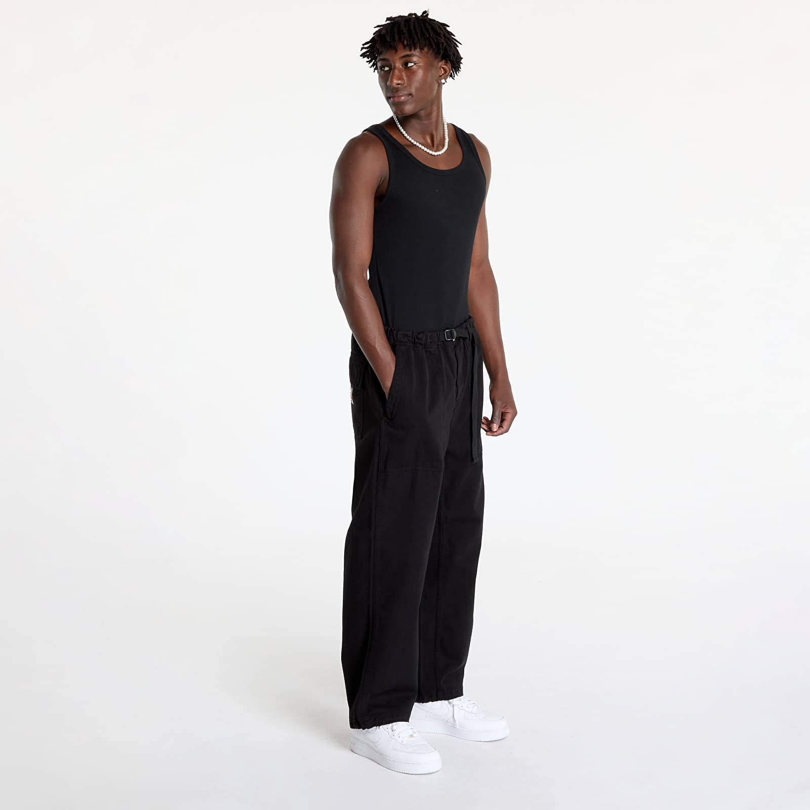 Meeste püksid Carhartt WIP Hayworth Pant UNISEX Black