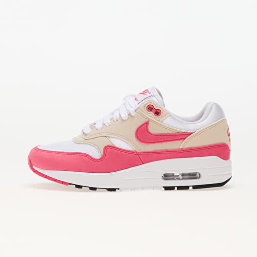 Schuhe Nike W Air Max 1 White Aster Pink Light Orewood Brown Black Queens