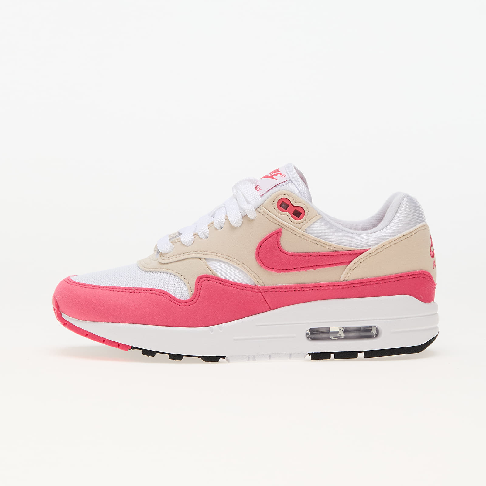 Sko Nike W Air Max 1 White/ Aster Pink/ Light Orewood Brown/ Black