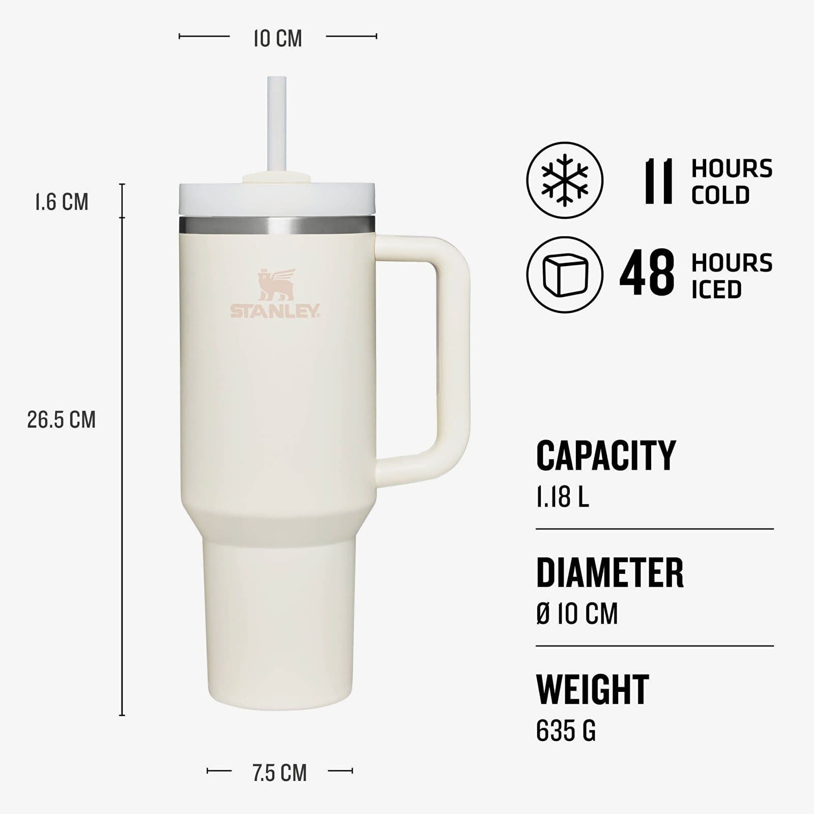 Ostatní doplňky STANLEY The Quencher H2.O FlowState™ Tumbler 1180 ml Rose Quartz