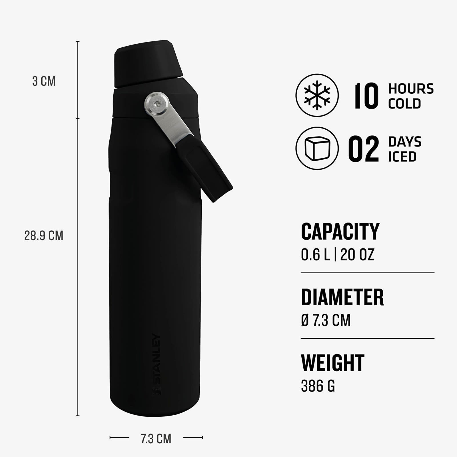 Other accessories STANLEY The Aerolight™ IceFlow™ Water Bottle Fast Flow 600 ml Black