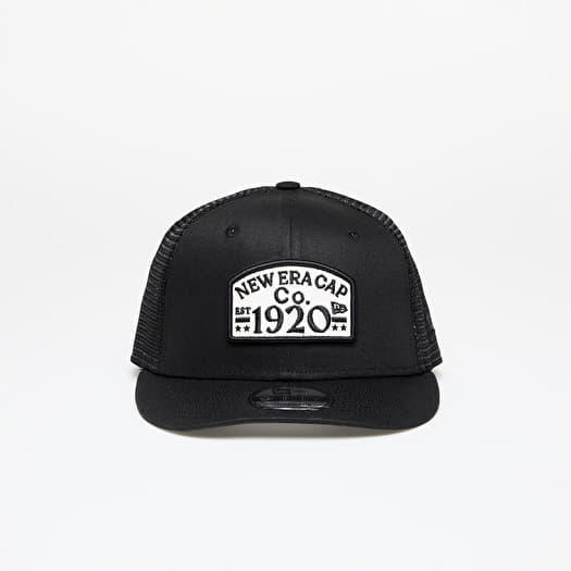 Cap New Era Patch 9FIFTY Trucker Cap Black