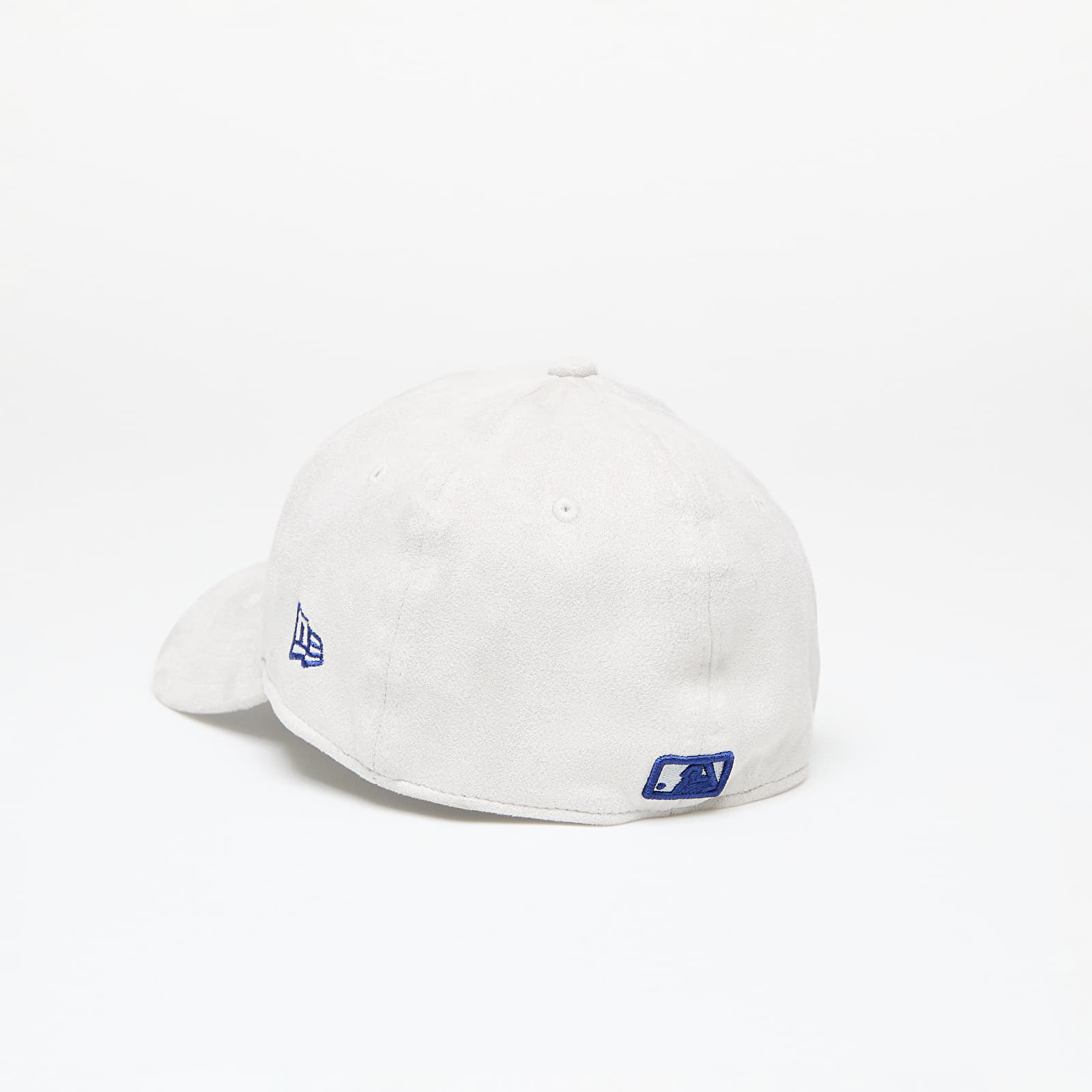 Kšiltovky New Era Los Angeles Dodgers Faux Suede 39THIRTY Stretch Fit Cap Dolphin Gray