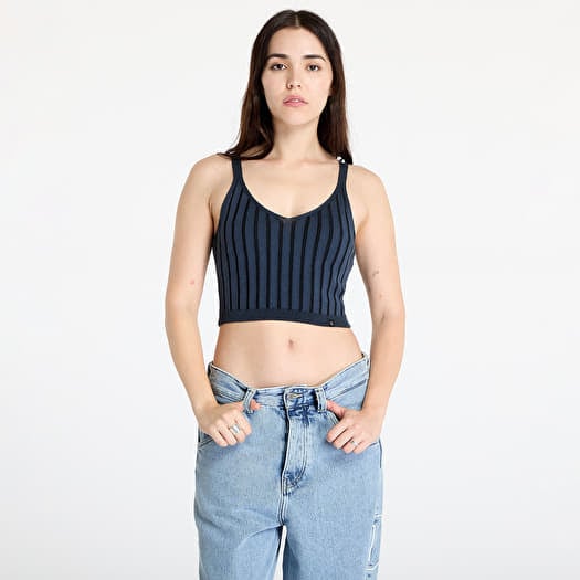 Calvin Klein Jeans Plated Sweater Bralette Blue