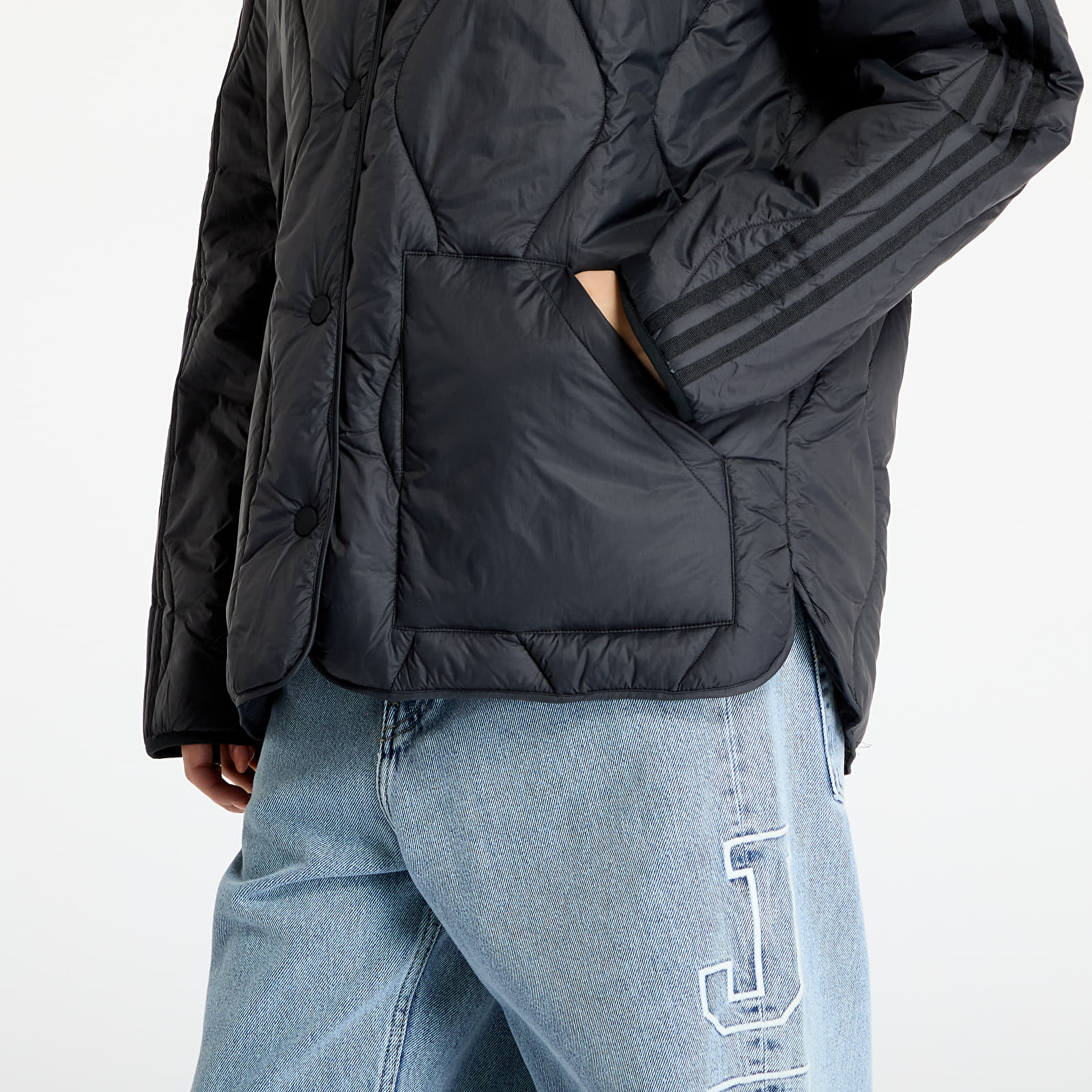 Γυναικεία σακάκια adidas Quilted Liner Jacket Black