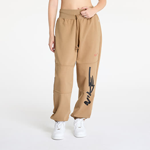Sweatpants Nike Sportswear Women s Breaking Fleece Pant x Futura Dark Driftwood Queens