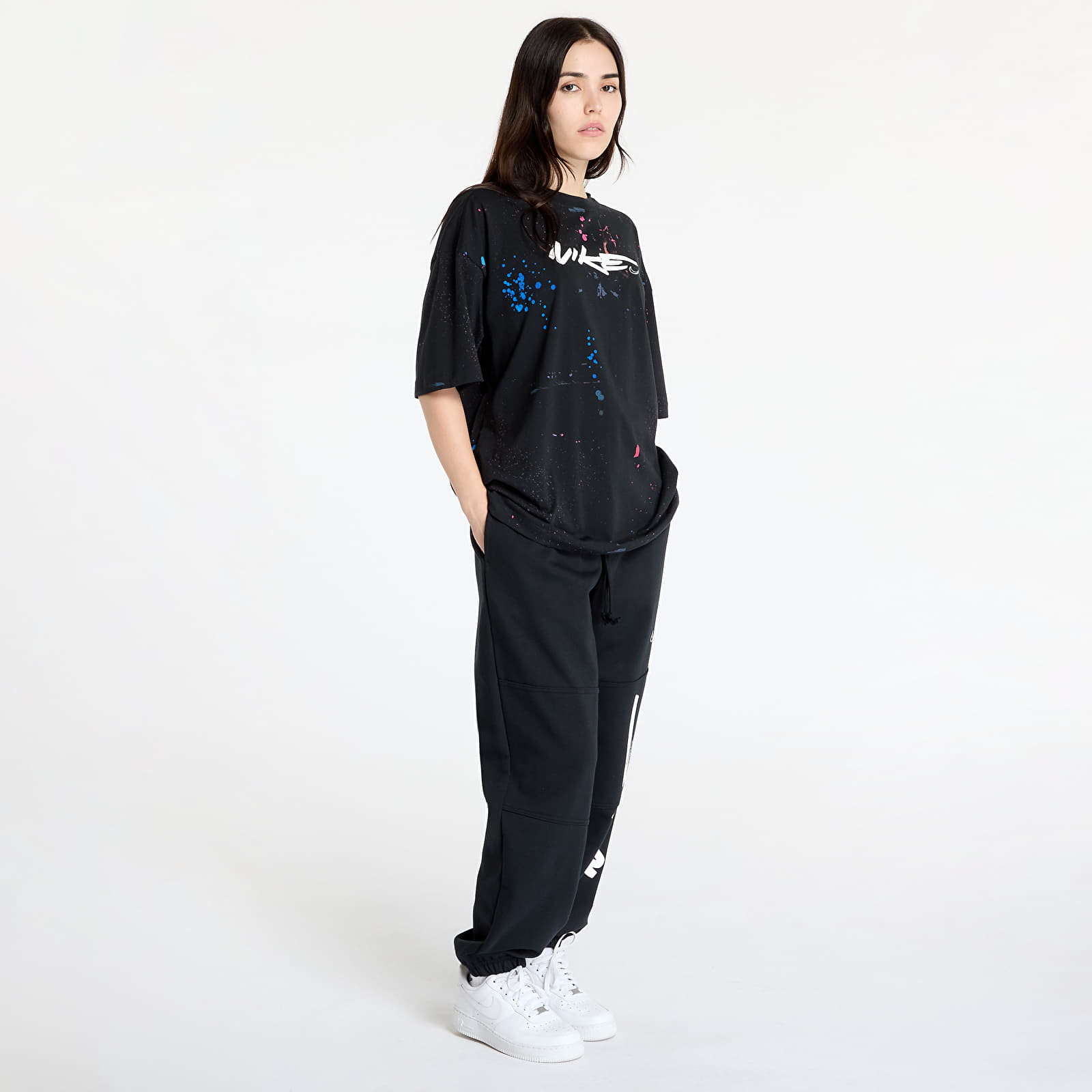 T-shirts Nike Sportswear Breaking Women's Oversized Short-Sleeve T-Shirt Black