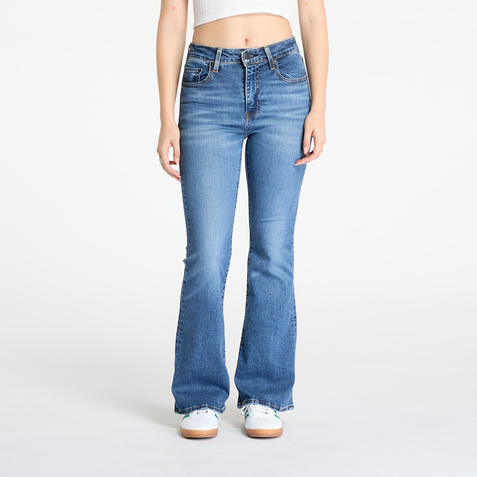 Jeans e pantaloni Levi's® 726™ High Rise Flare Jeans Blue