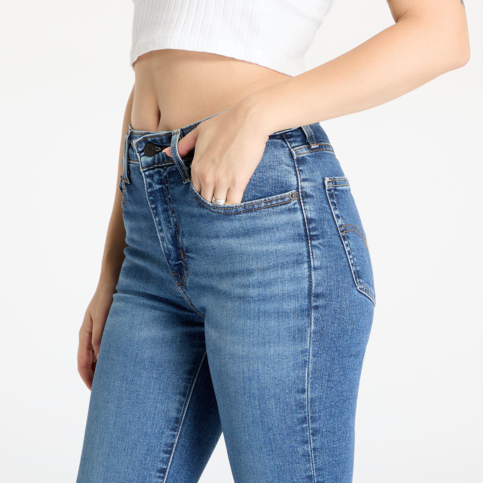 Jeans e pantaloni Levi's® 726™ High Rise Flare Jeans Blue