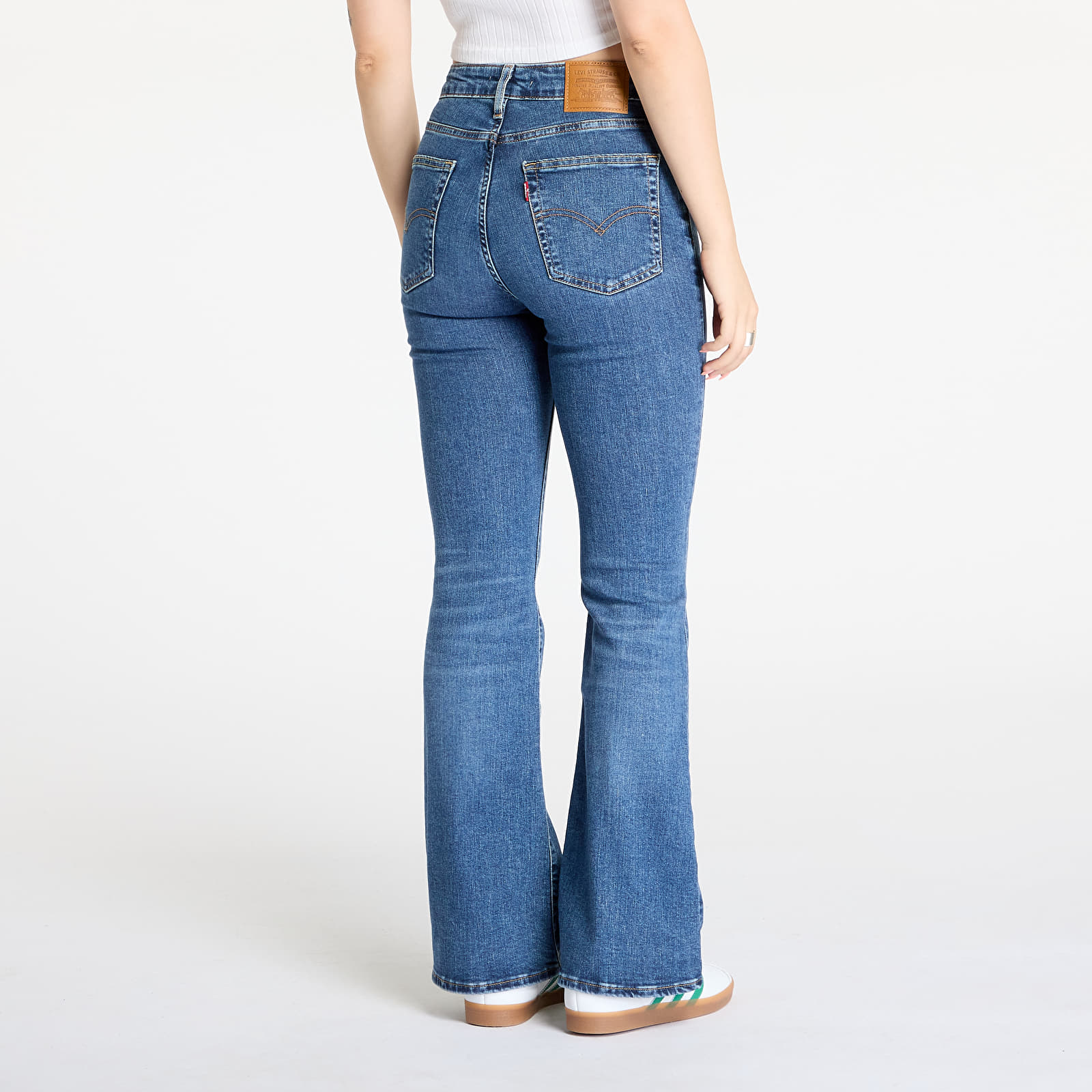 Blugi și pantaloni Levi's® 726™ High Rise Flare Jeans Blue