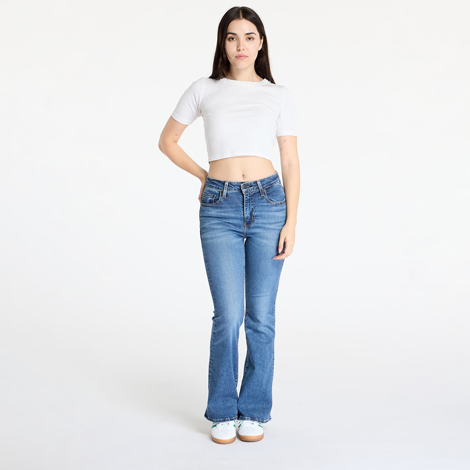 Jeans e pantaloni Levi's® 726™ High Rise Flare Jeans Blue