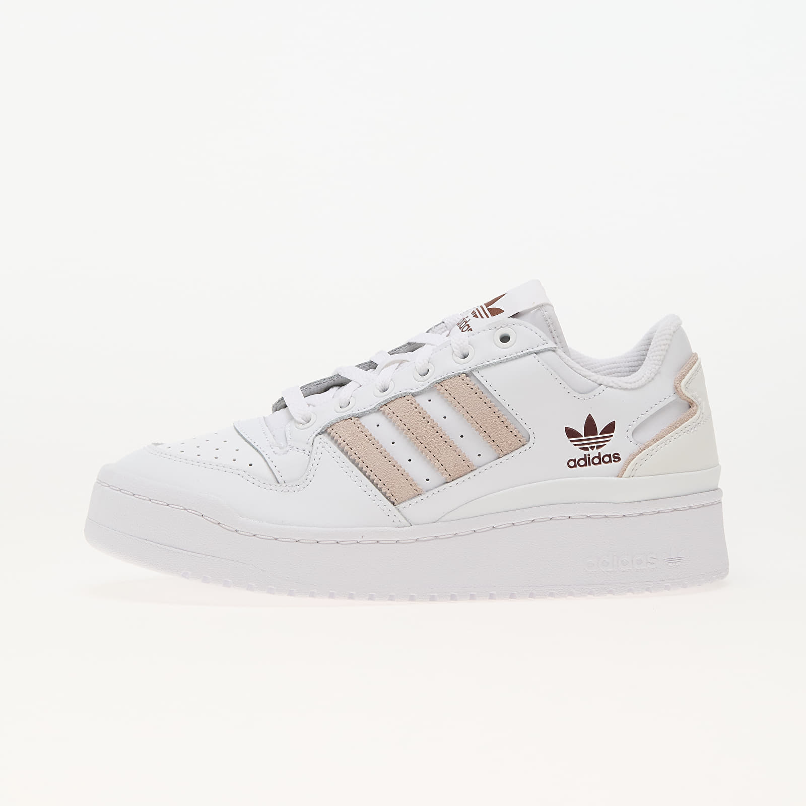Scarpe adidas Forum Bold Stripes W Ftw White/ Wonder Taupe/ Preloved Brown