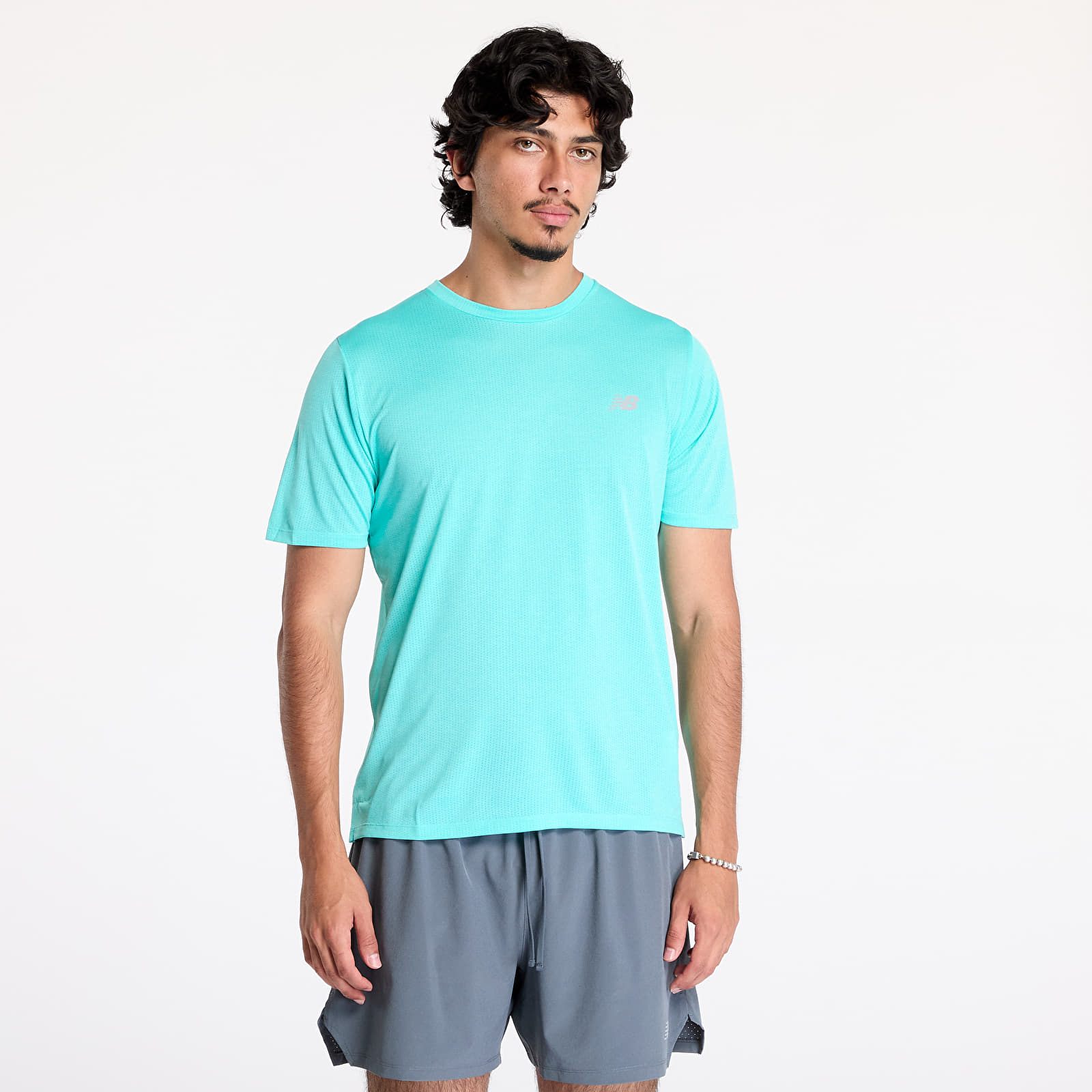 T-shirts för män New Balance Athletics T-Shirt Cyberjade