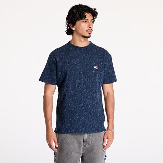 Tricou Tommy Jeans  Badge Crew Neck T-Shirt Dark Night Navy