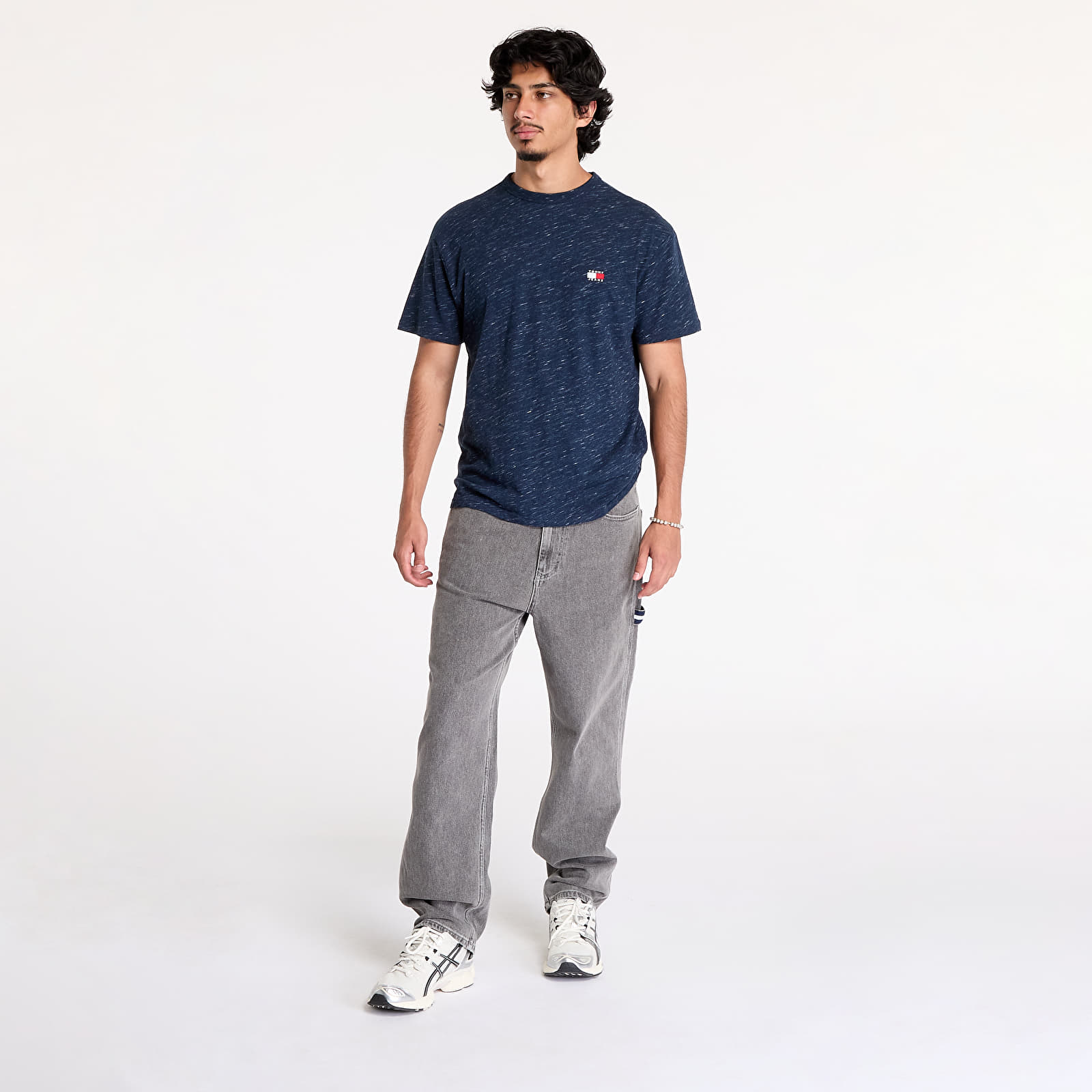 Dżinsy męskie Tommy Jeans Skater Carpenter Jeans Denim Black