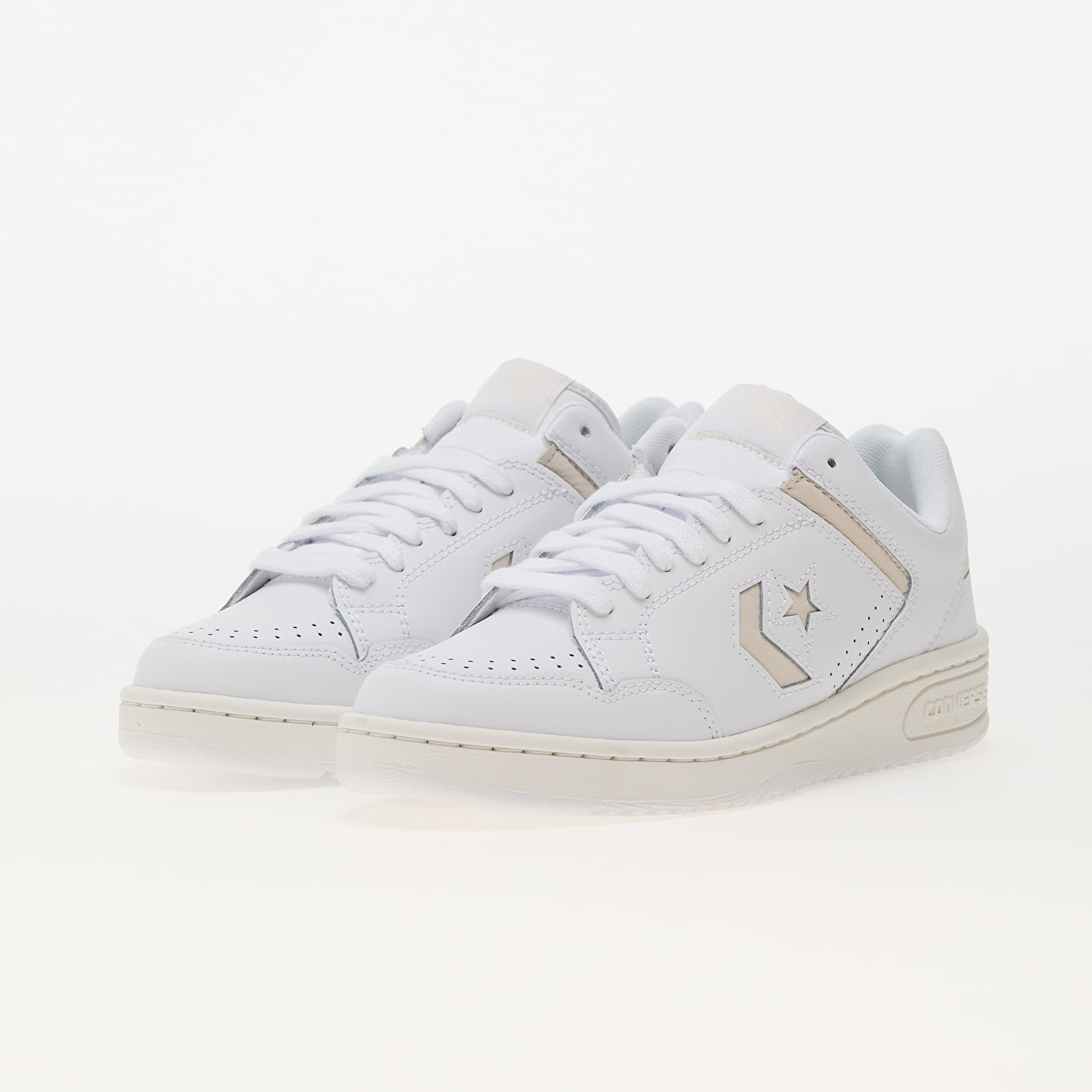 Meeste tossud ja kingad Converse Weapon Leather White/ Egret/ Vintage White