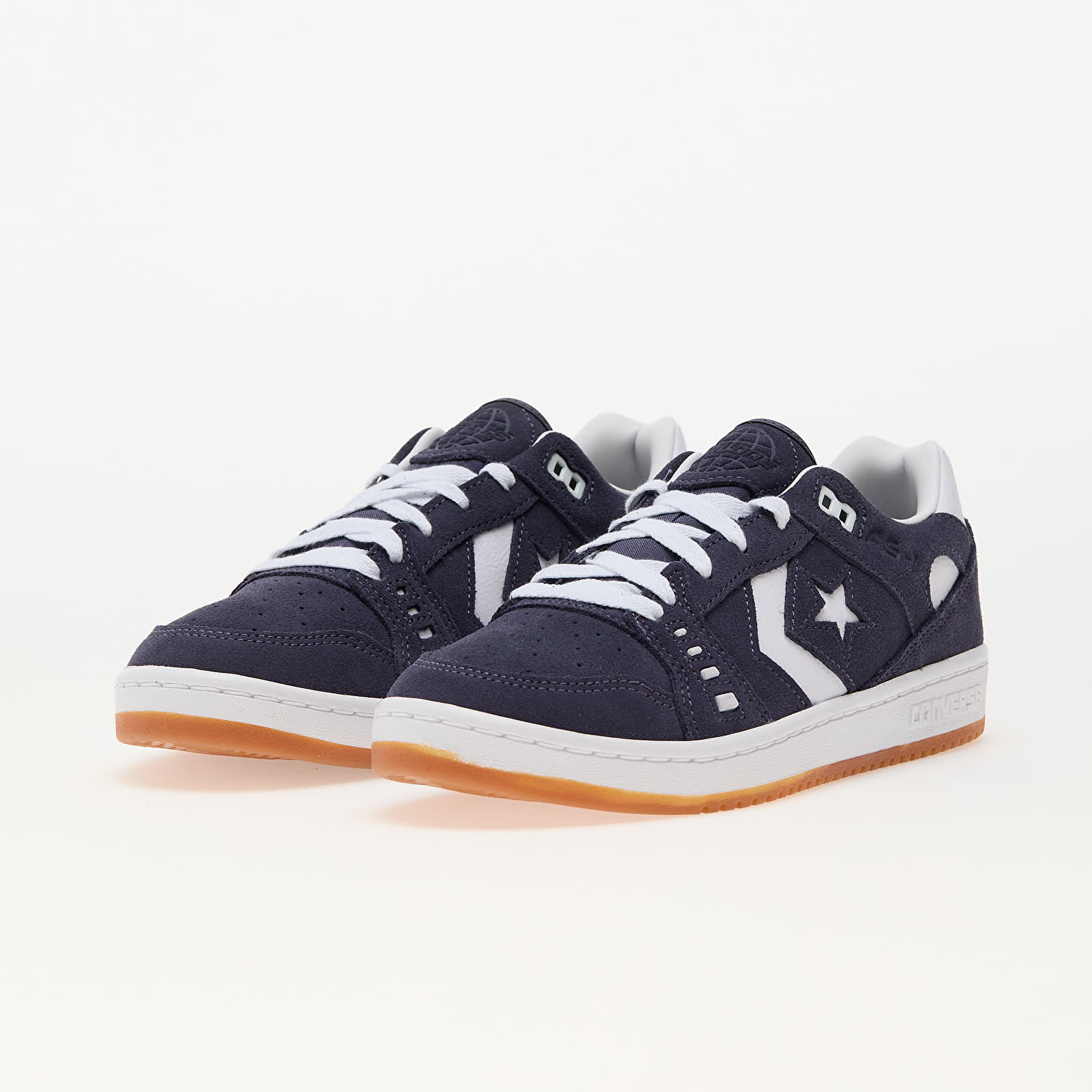 Men's sneakers and shoes Converse Cons As-1 Pro Suede & Canvas Shadow Purple/ White/ Gum