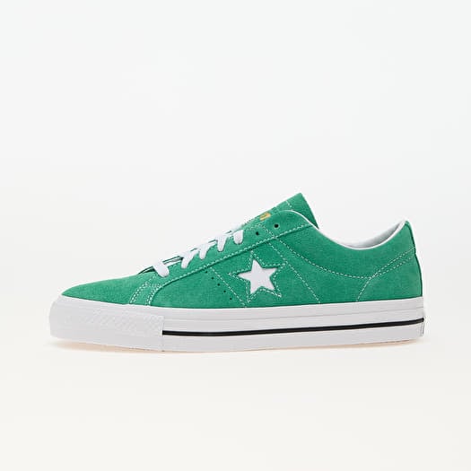 Converse Cons One Star Pro Suede Apex Green/ White/ Black