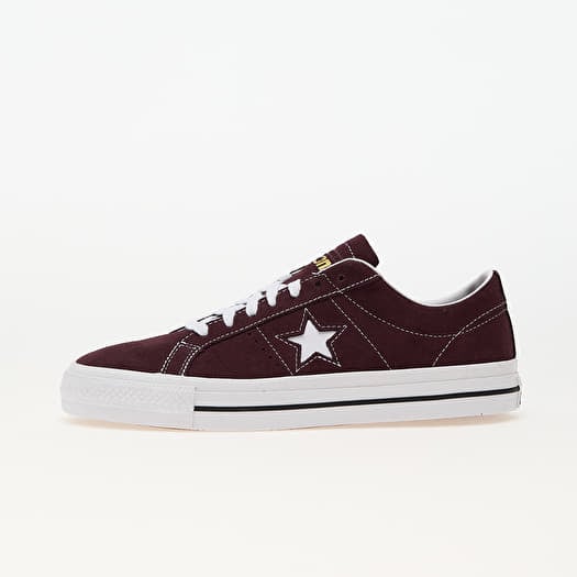 Converse Cons One Star Pro Suede Bloodstone/ White/ Black