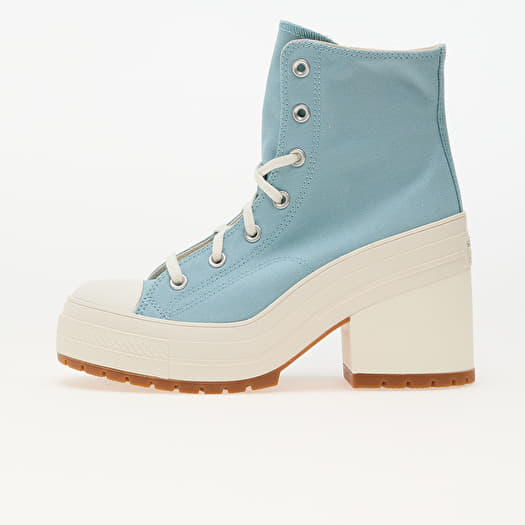 Converse Chuck 70 De Luxe Heel Platform Infinity Pool/ Egret/ Black