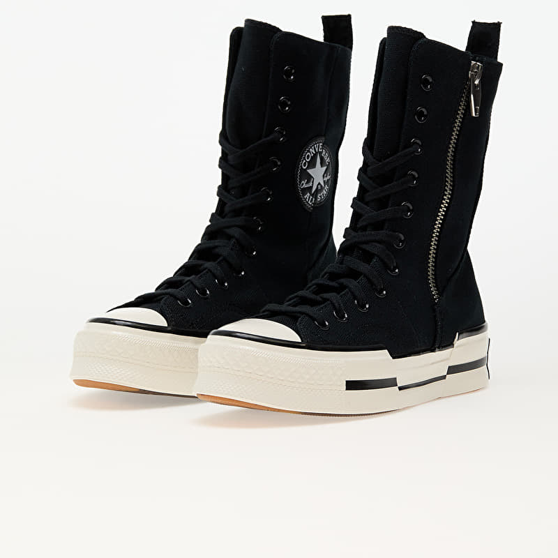 Converse Chuck 70 Plus X-hi Black/ White/ Egret | Queens
