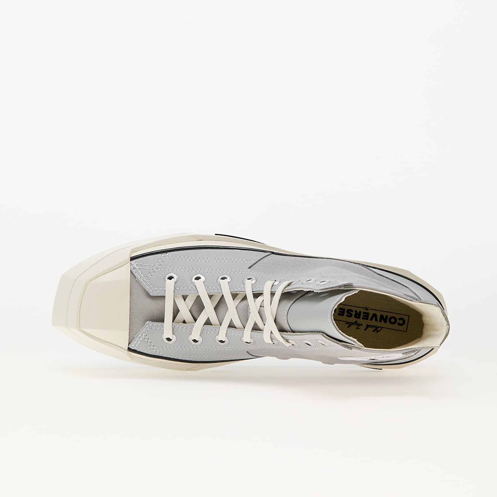 Men's sneakers and shoes Converse Chuck 70 De Luxe Squared Grey Area/ Black/ Egret