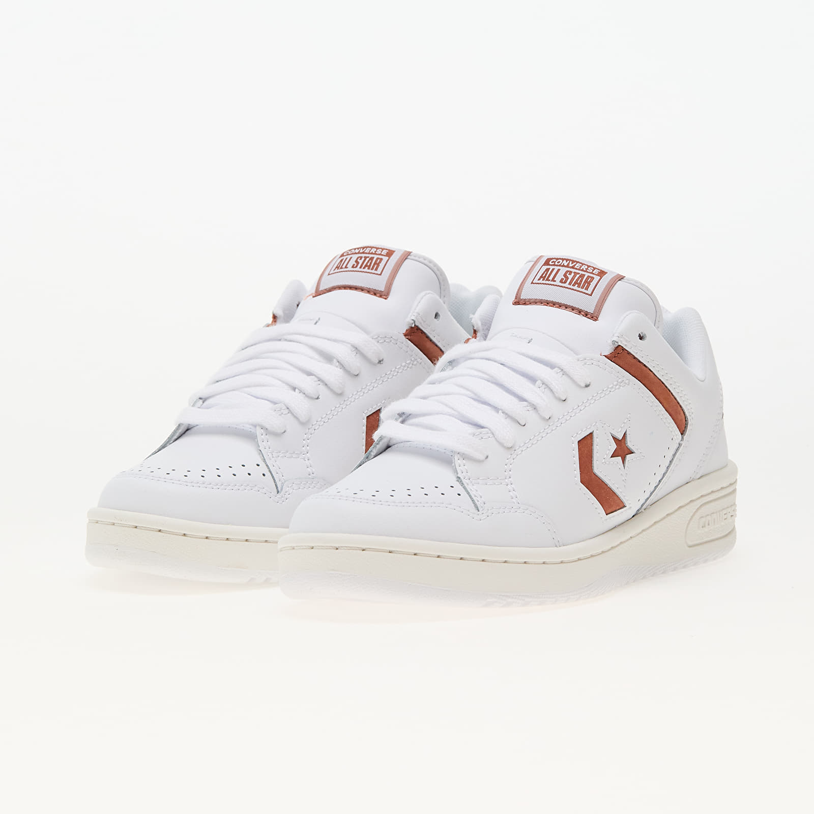 Men's sneakers and shoes Converse Weapon Leather White/ In A Nutshell