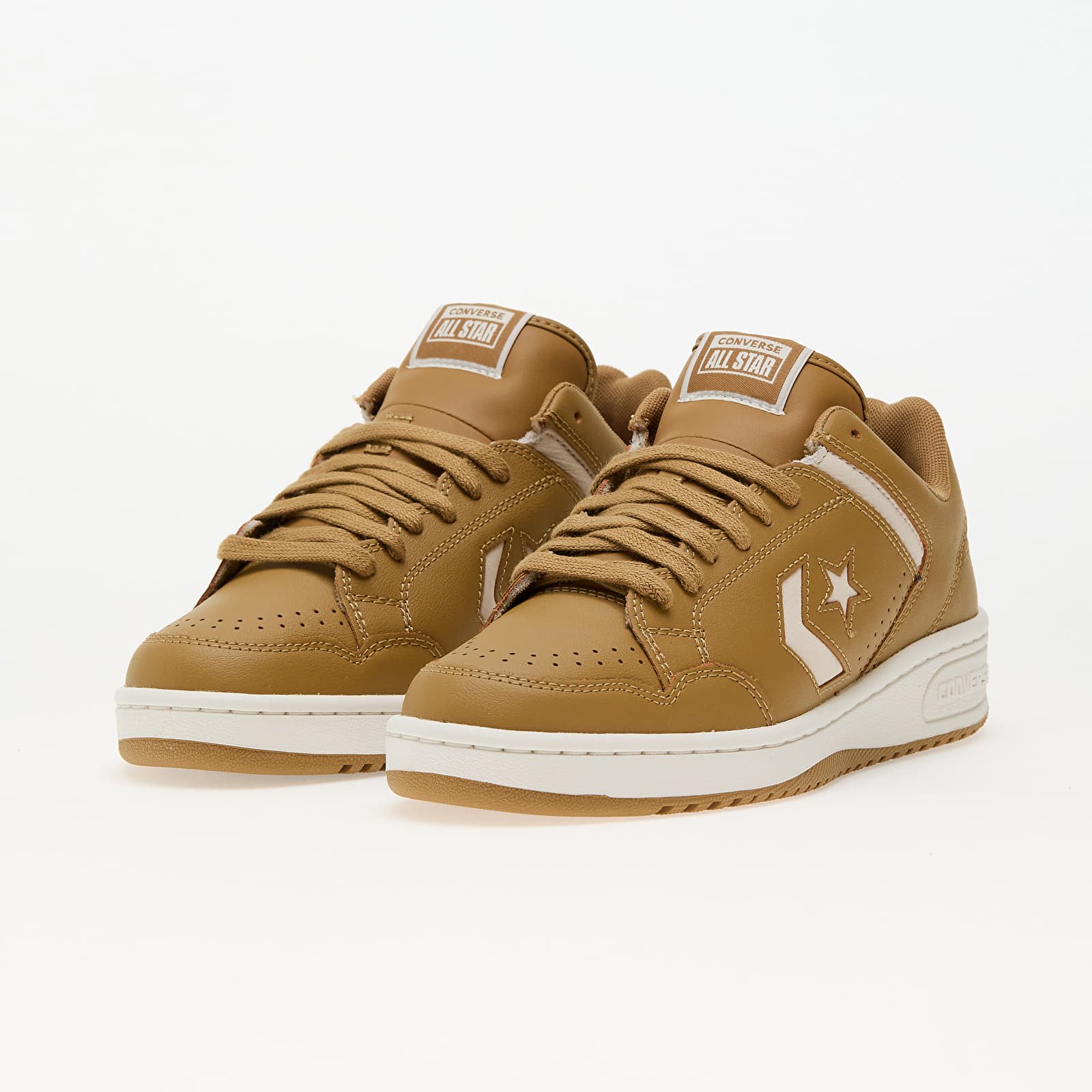 Joggesko og sko for menn Converse Weapon Leather Toadstool Tan/ Egret