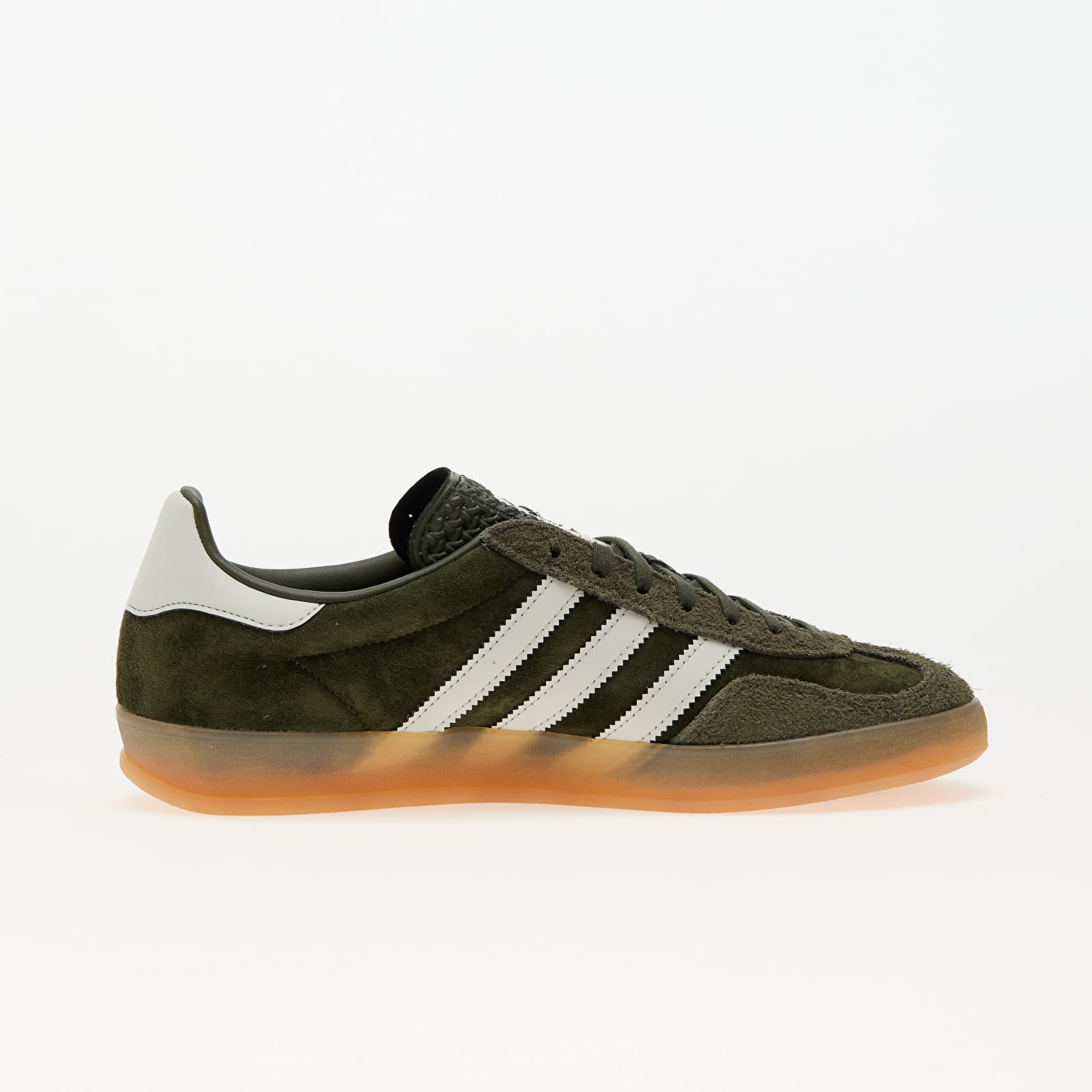 Men's sneakers and shoes adidas Gazelle Indoor Night Cargo/ Aluminium/ Gum