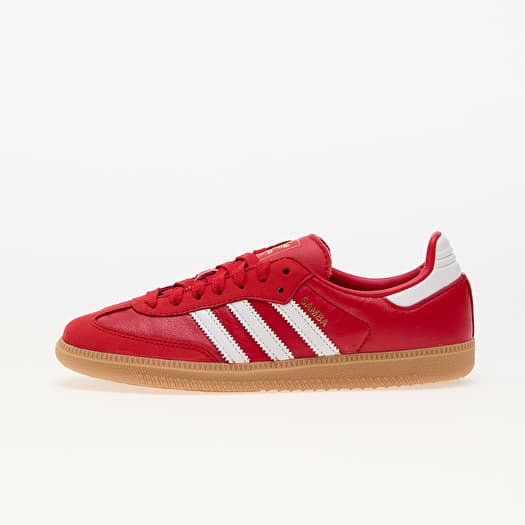 adidas Samba Og W Better Scarlet/ Ftw White/ Gold Metallic | Queens