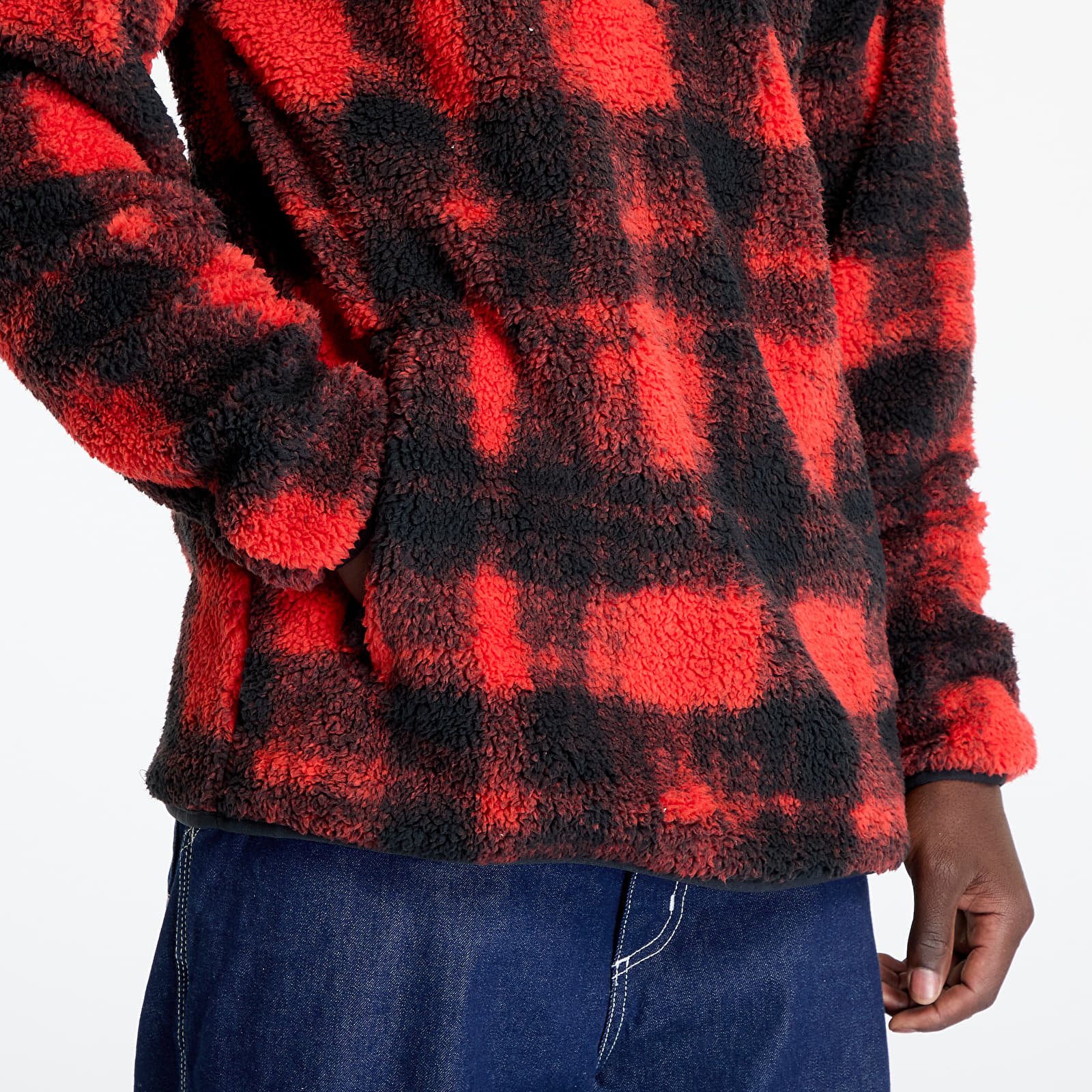 Meeste kampsunid Columbia Rugged Ridge™ Half Snap Fleece Sail Red Omblur
