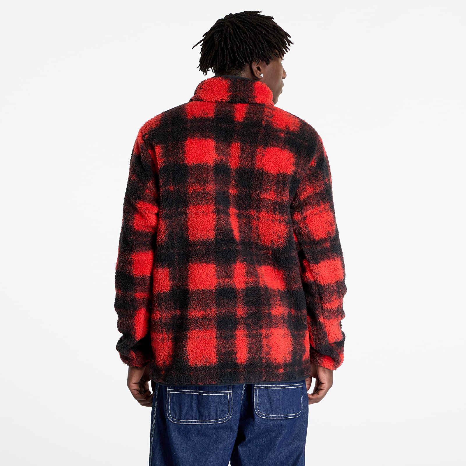 Meeste kampsunid Columbia Rugged Ridge™ Half Snap Fleece Sail Red Omblur