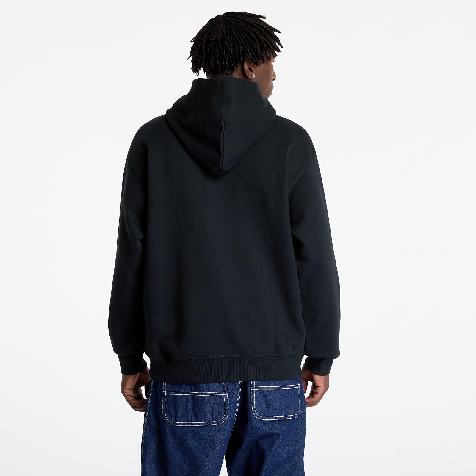 Sudaderas de hombre New Balance Athletics French Terry Hoodie Black