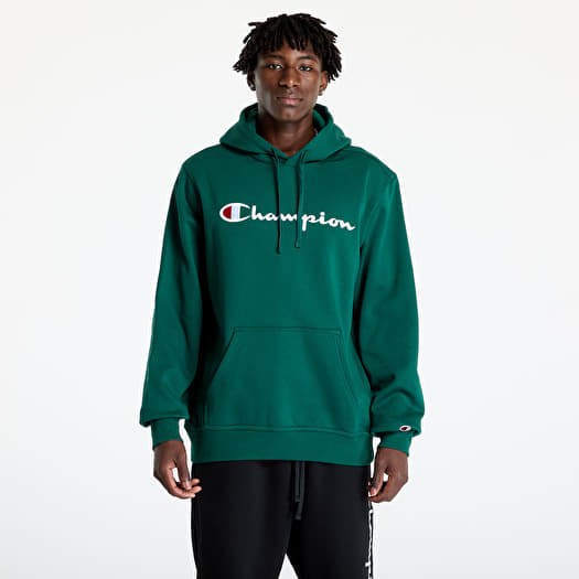 Sweatshirt Champion Hooded Sweatshirt Green