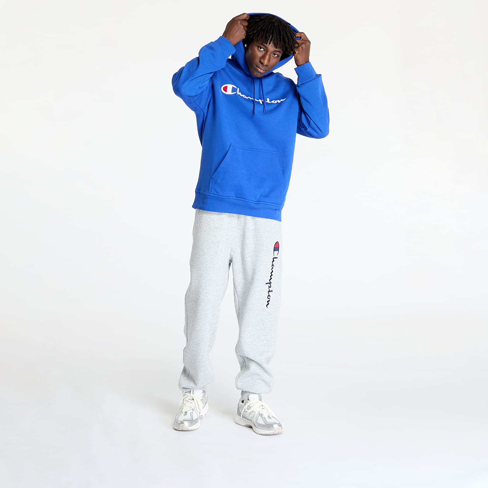 Hanorace Champion Hooded Sweatshirt Blue
