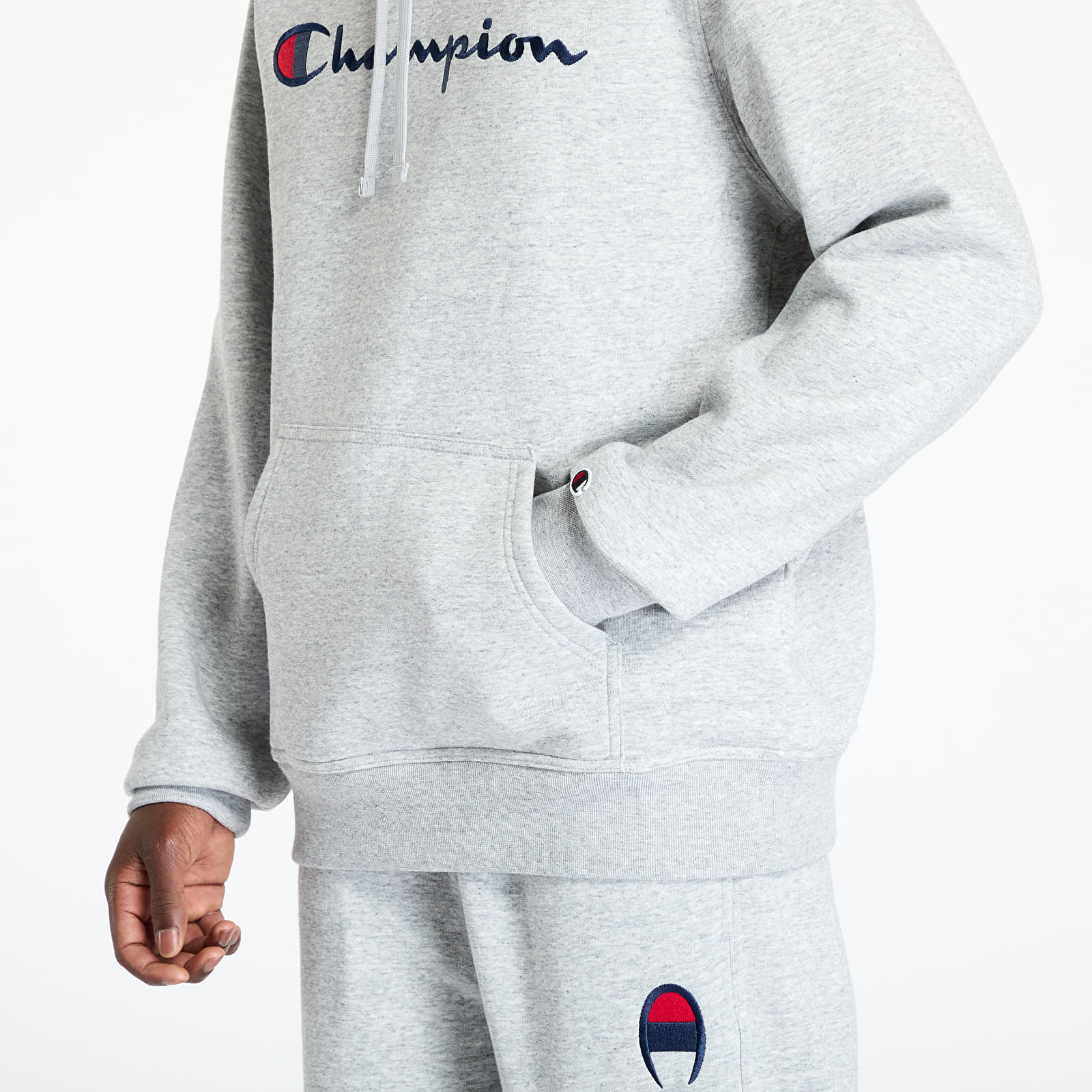 Sweatshirts Champion Hooded Sweatshirt Grey Queens