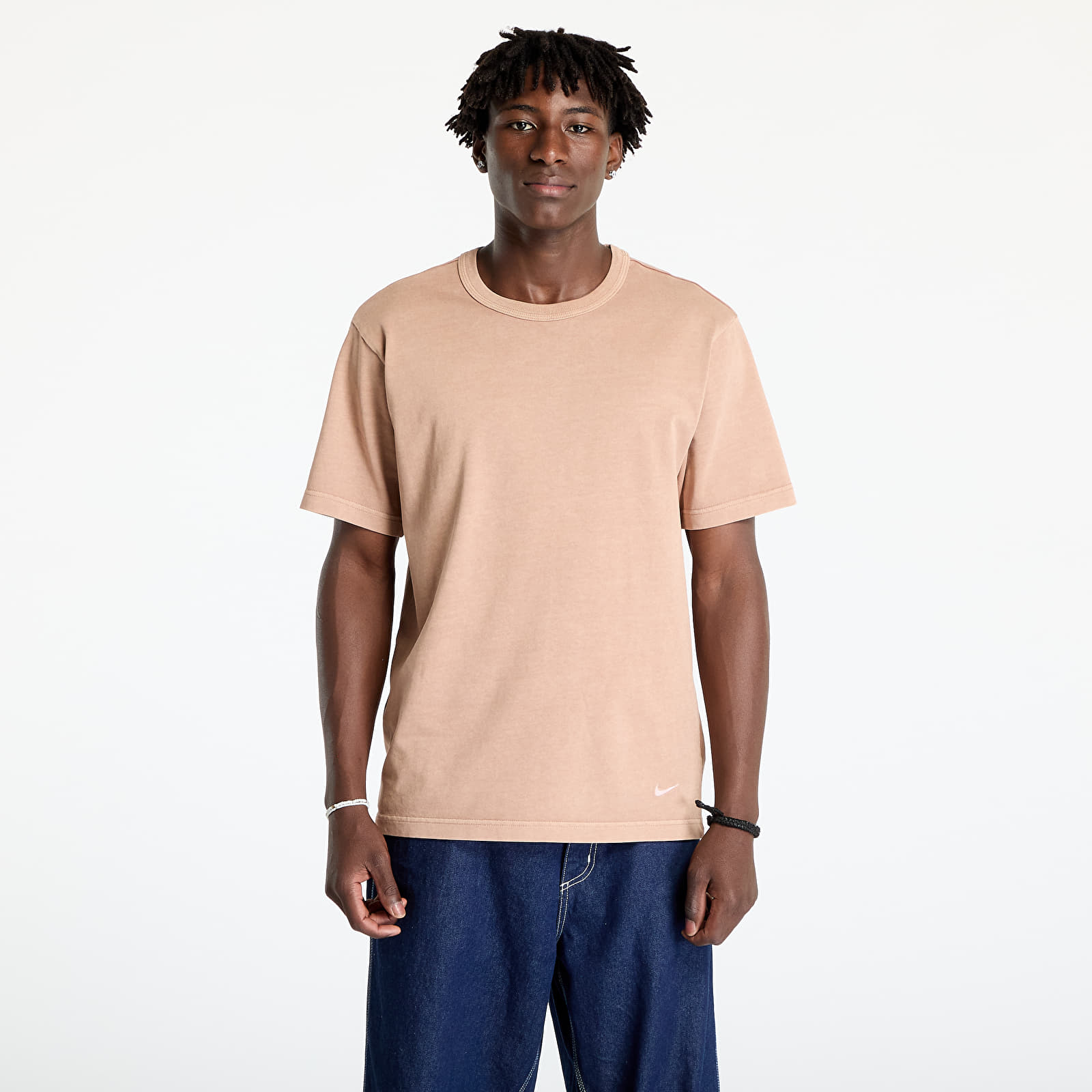 T-shirts Nike Life Men's Short-Sleeve Knit Top Hemp/ Hemp