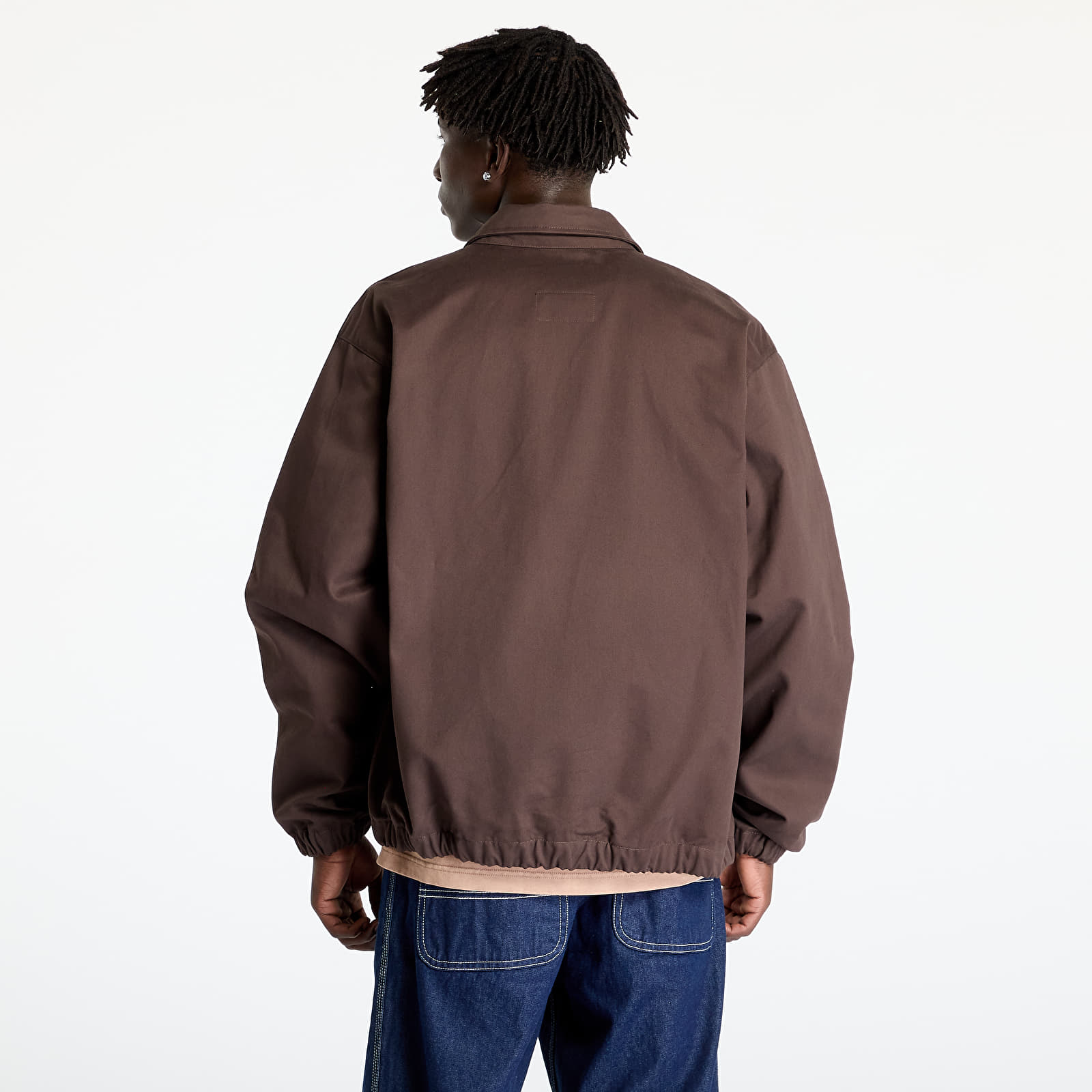 Jackets Nike Life Men's Woven Harrington Jacket Baroque Brown/ Baroque Brown