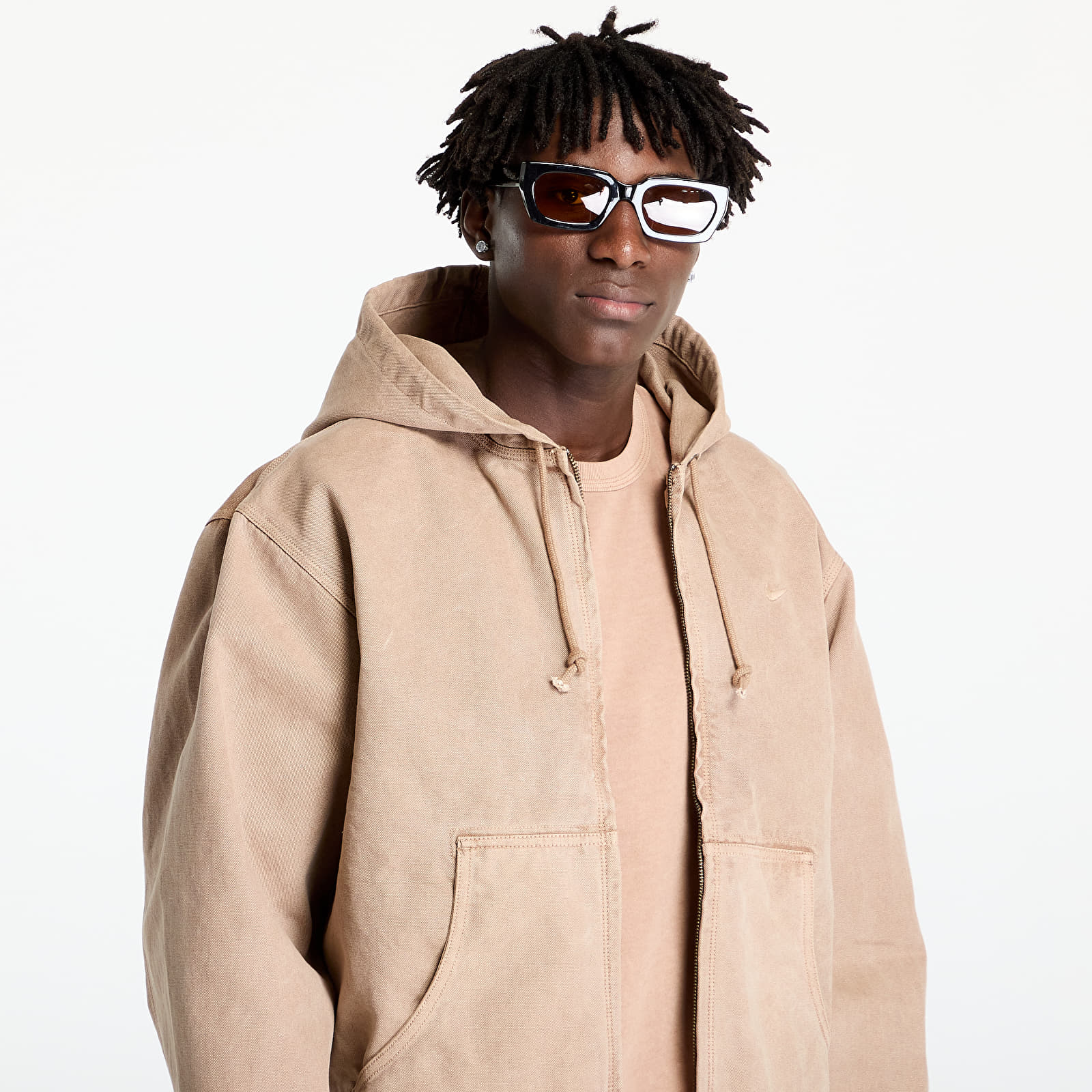 Jackets Nike Life Men's Full-Zip Unlined Jacket Hemp/ Hemp