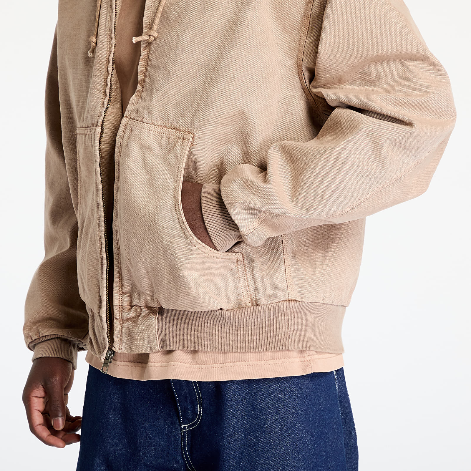 Jackets Nike Life Men's Full-Zip Unlined Jacket Hemp/ Hemp