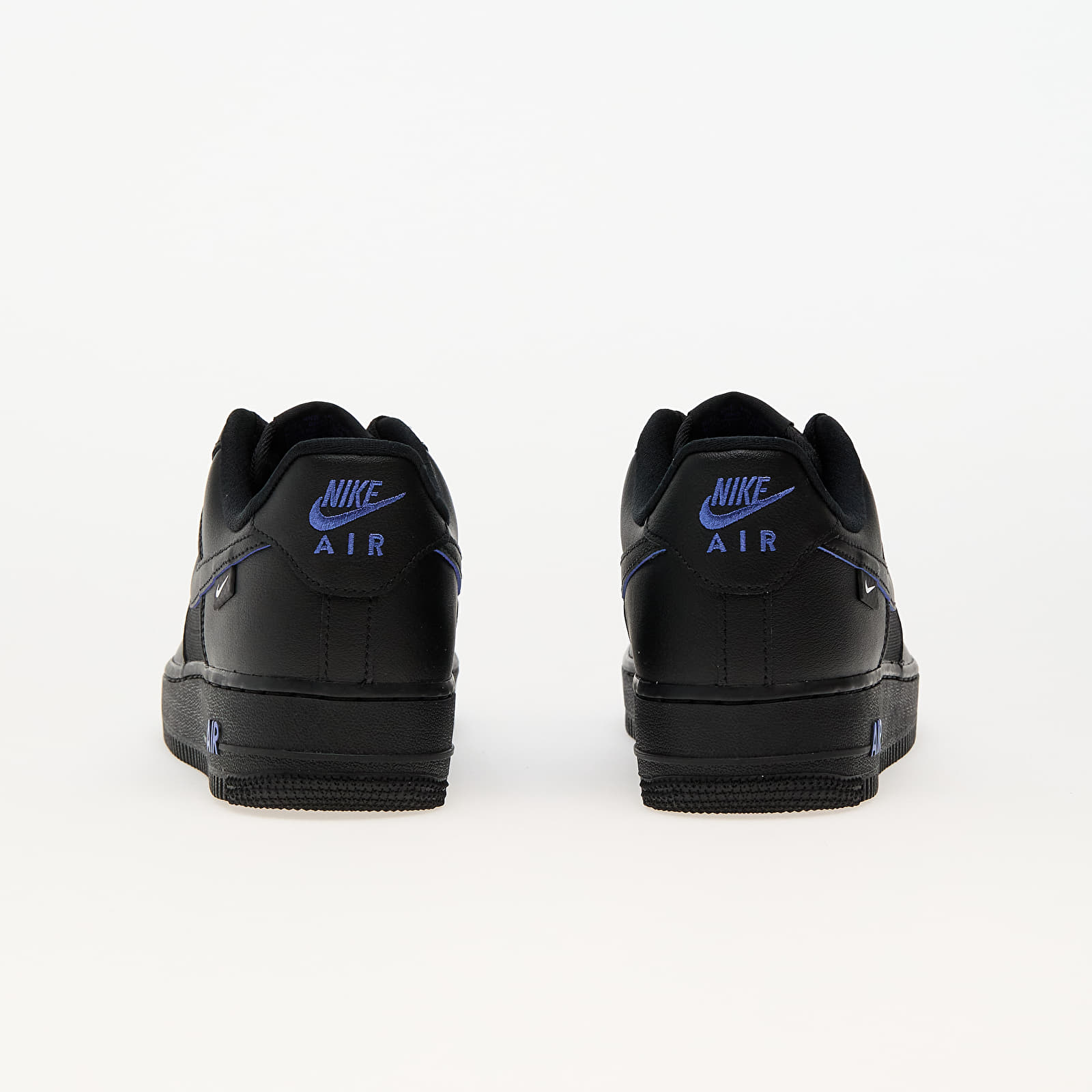 Pánské tenisky a boty Nike Air Force 1 '07 Black/ Black-Astronomy Blue-White