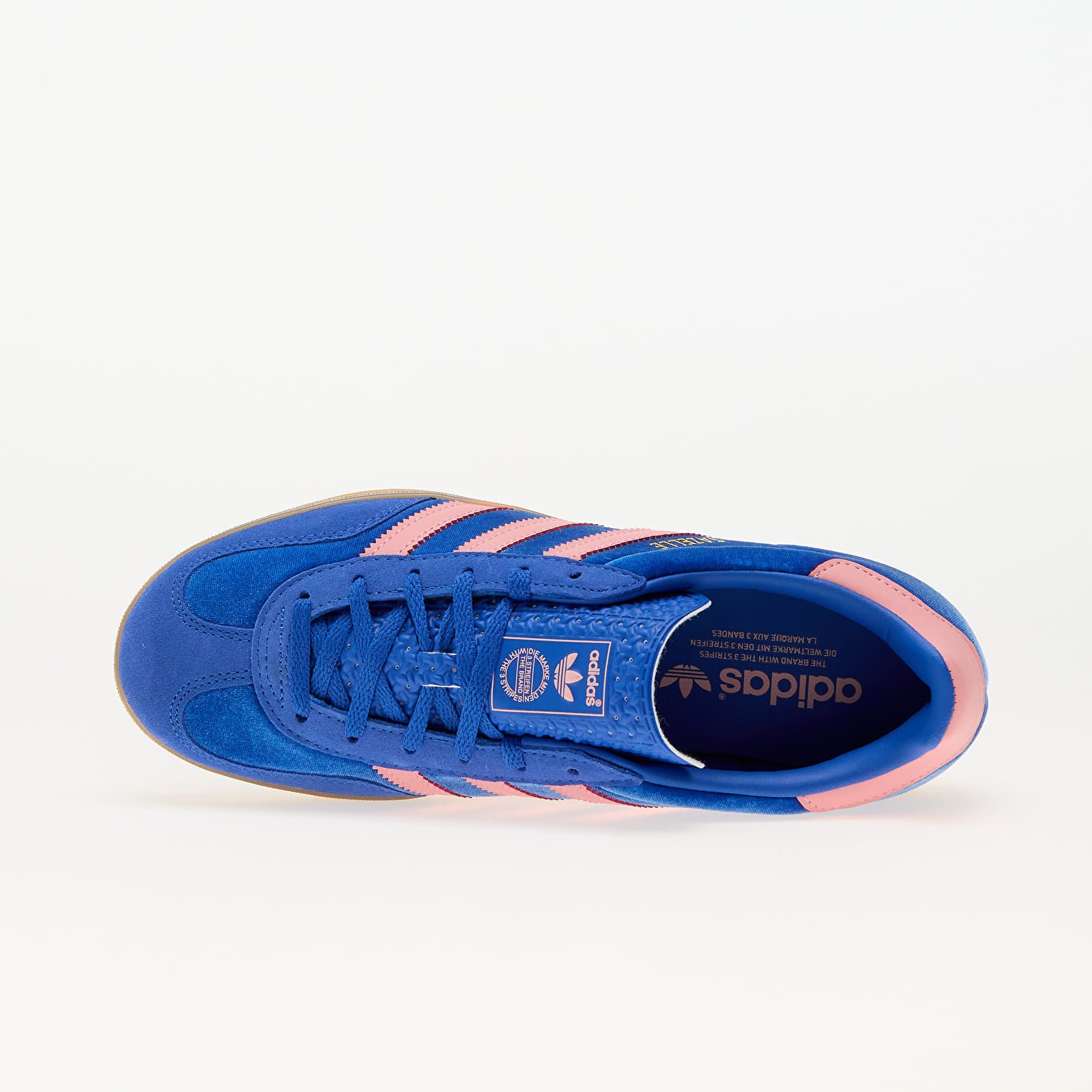 Damskie buty adidas Gazelle Indoor W Blue/ Sepisp/ Gum